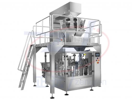 ZR8S-200 Premade Pouch Rotary Fill and Seal Granules Packaging Machine